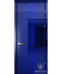 Синяя входная дверь - 15