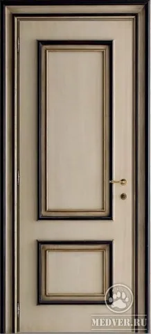 Металлическая дверь из массива сосны-179